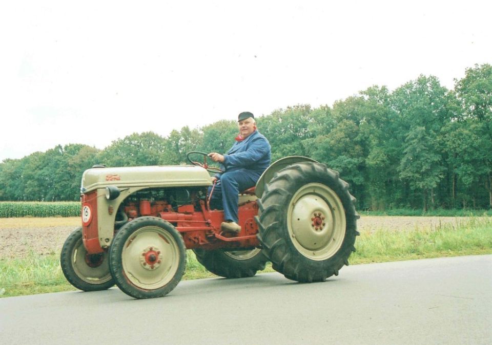 Oude tractor