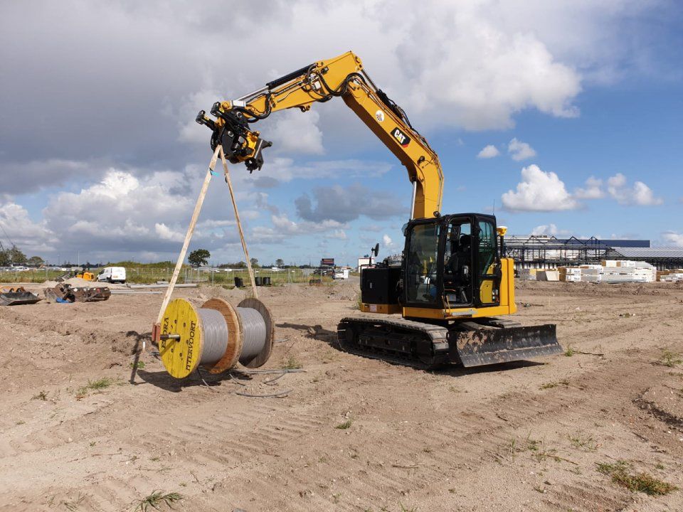 Rupskraan voor grondwerk